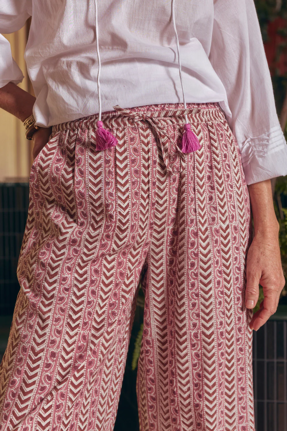 Breezy Relaxed Pant in Saffron - Image 3