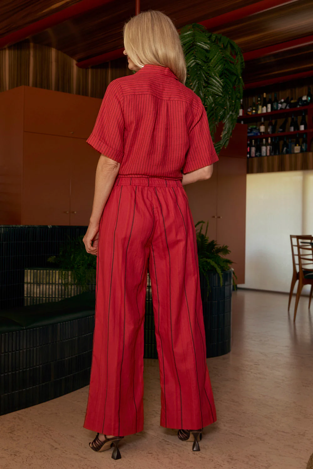 Breezy Relaxed Pant in Very Berry - Image 6