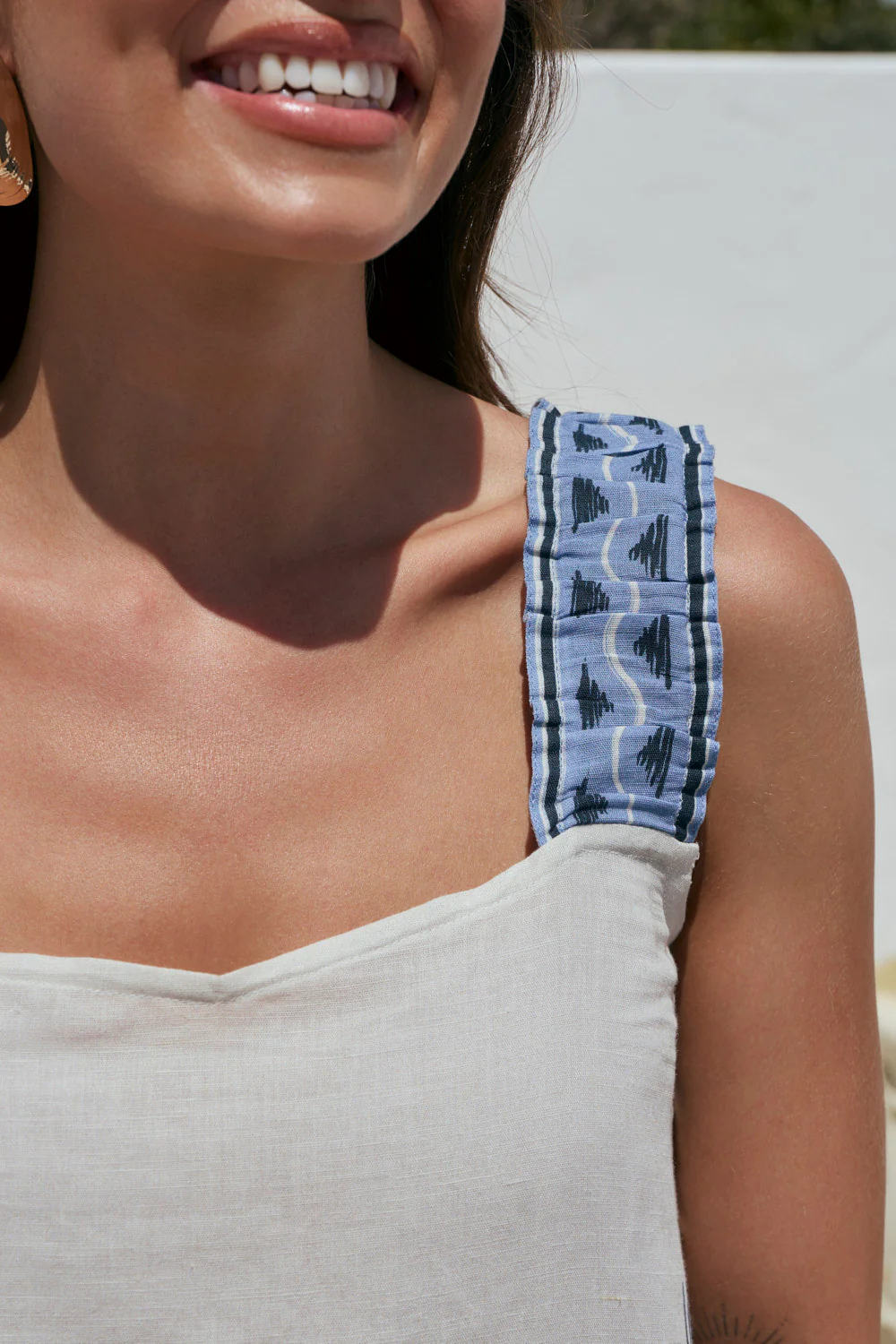 Claire Sun Dress in Bahama Breeze - Image 3