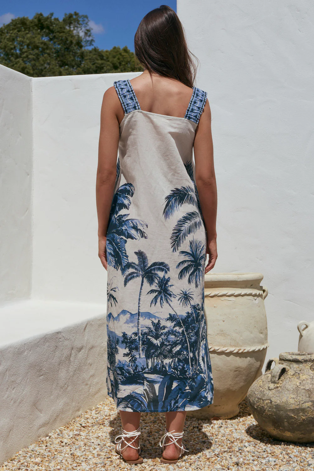 Claire Sun Dress in Bahama Breeze - Image 5