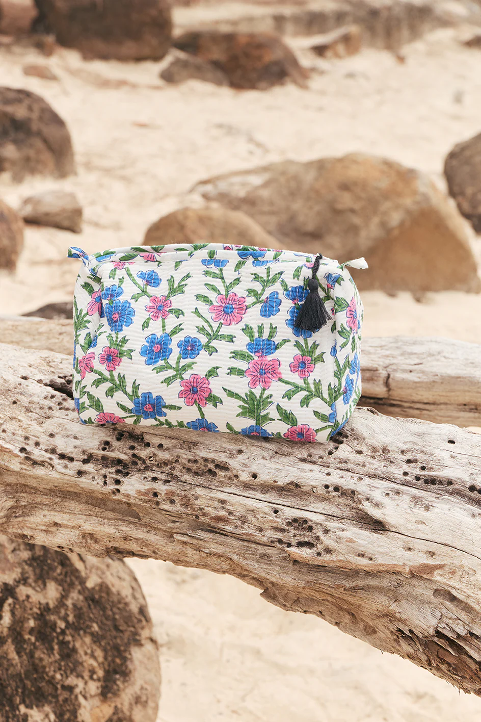 Cosmetic Pouch Bundle in Petal Cascade - Image 3