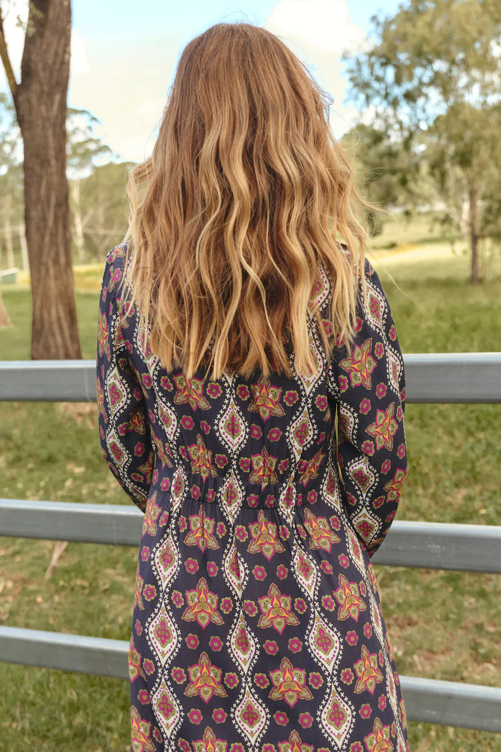 Gracie Shirt Dress in Veloura - Image 8