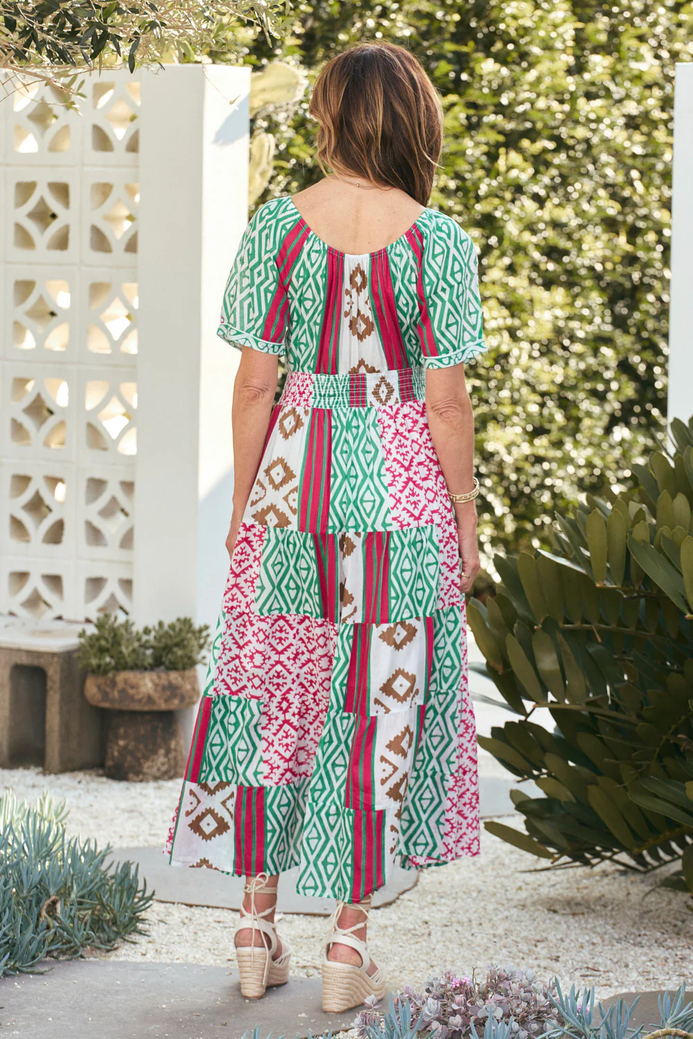 Isla Tiered Dress in Serenade - Image 5