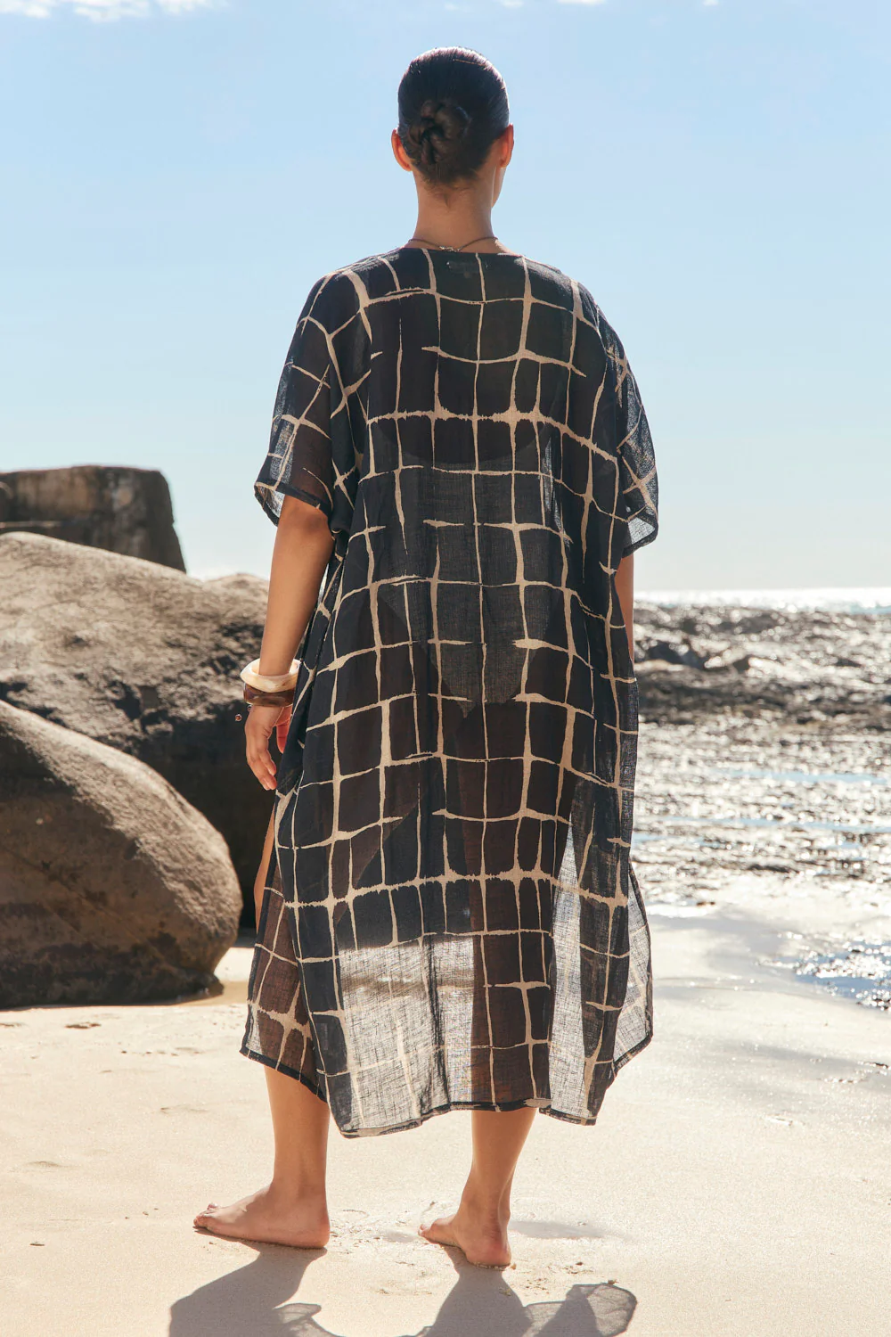 Liv Linen Duster in Woven Echo - Image 5