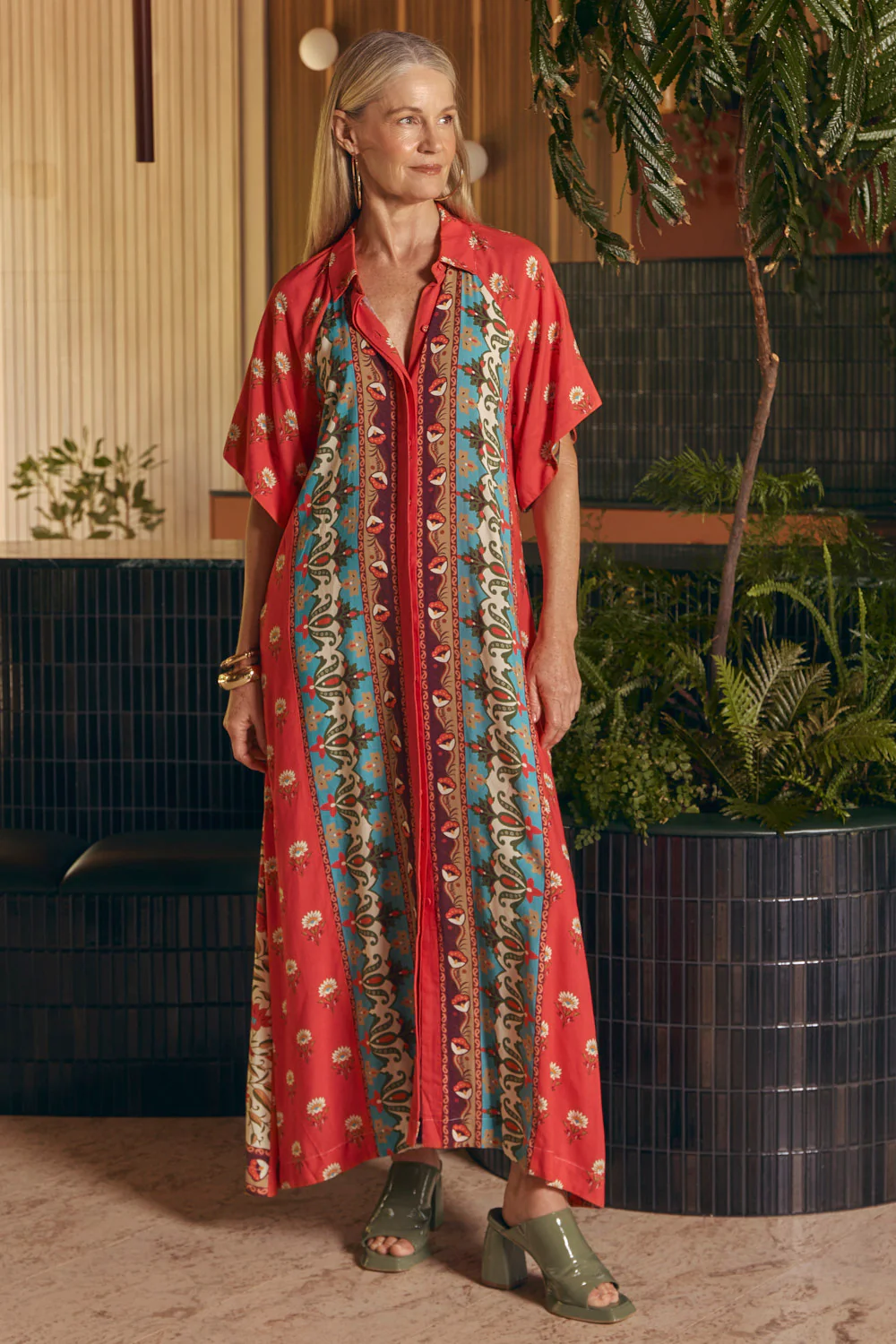 Matilda Shirt Dress in Palladio - Image 3