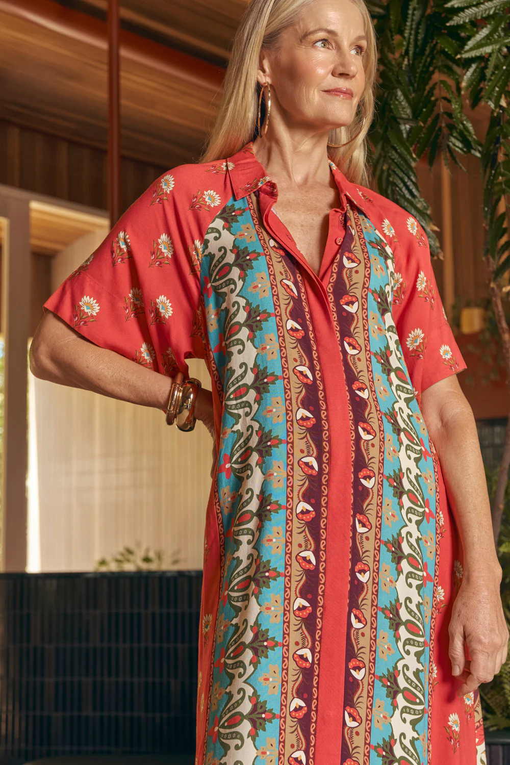 Matilda Shirt Dress in Palladio - Image 5
