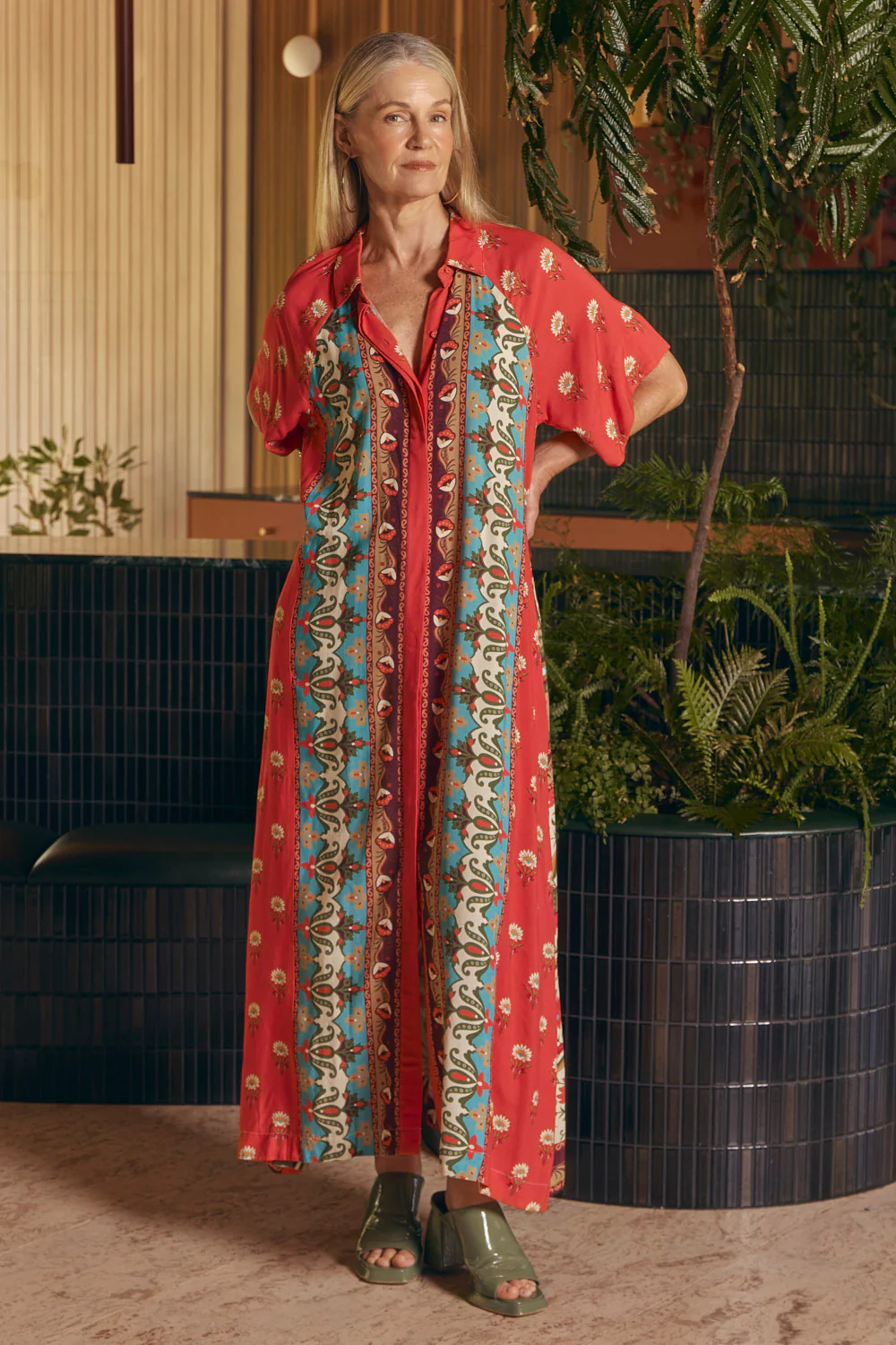 Matilda Shirt Dress in Palladio - Image 6