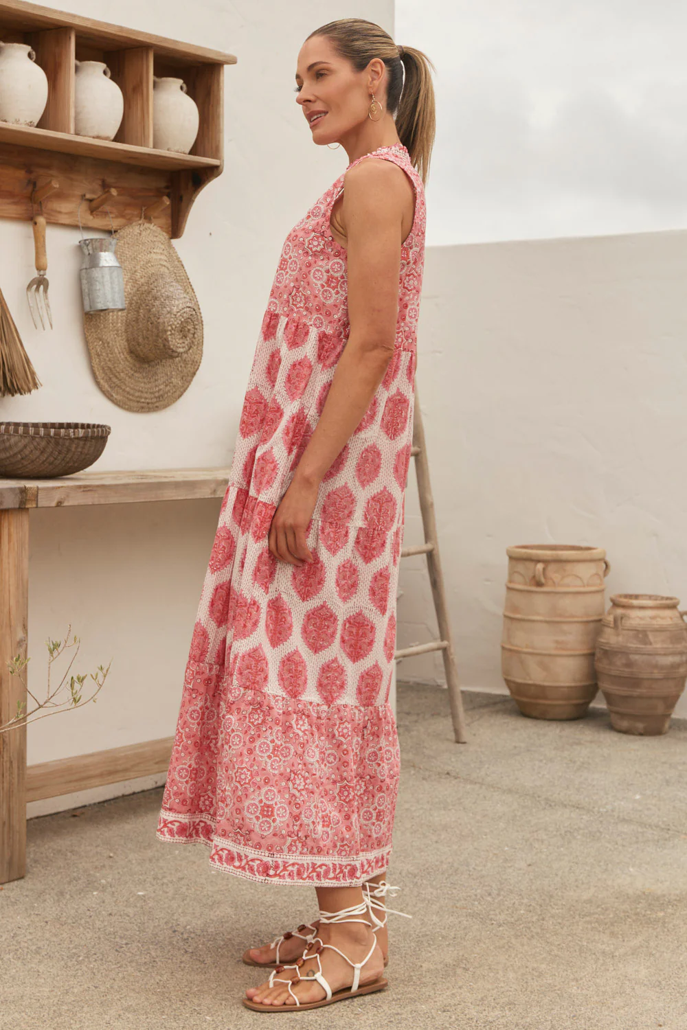Rita Frill Dress in Calypso - Image 5