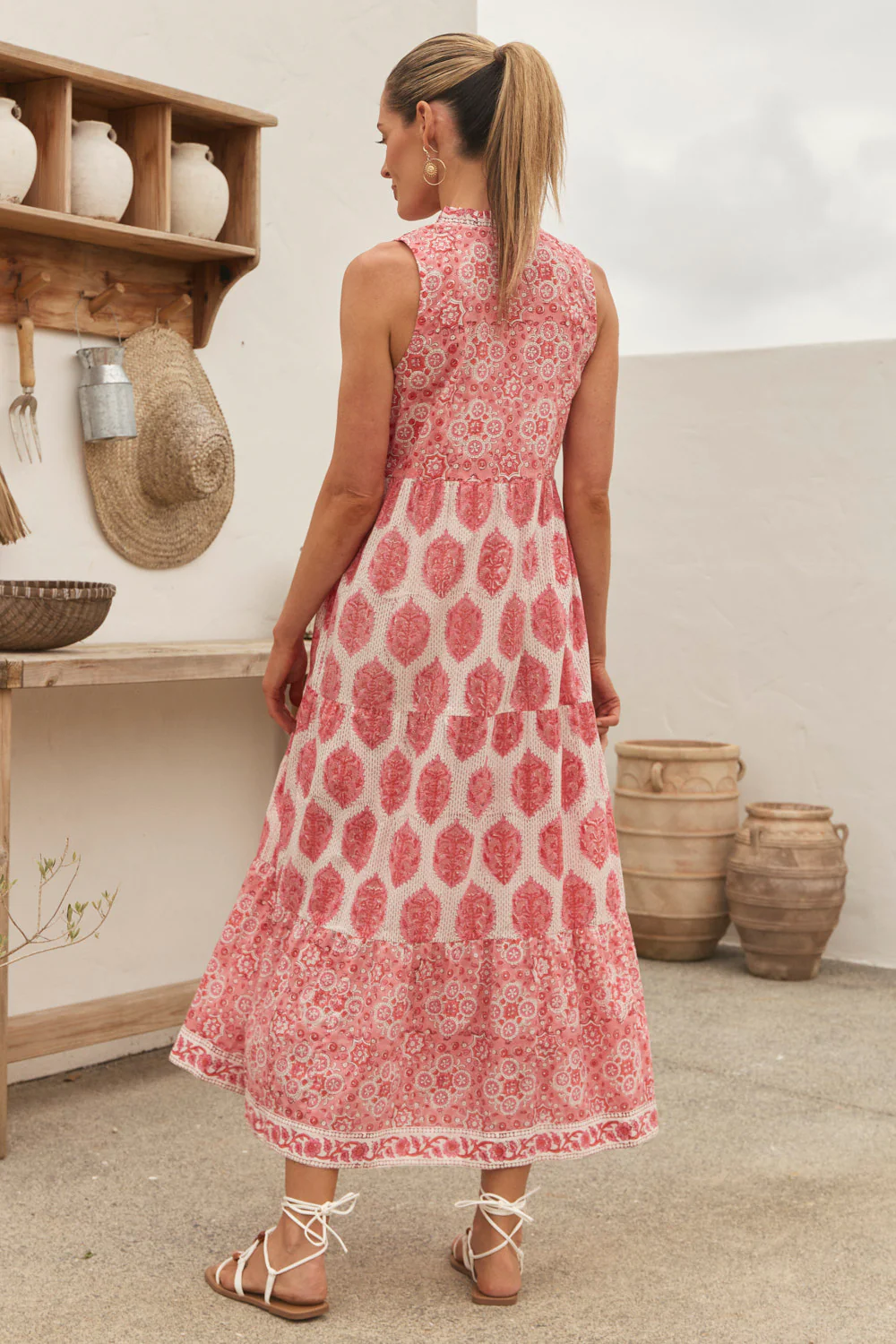 Rita Frill Dress in Calypso - Image 6