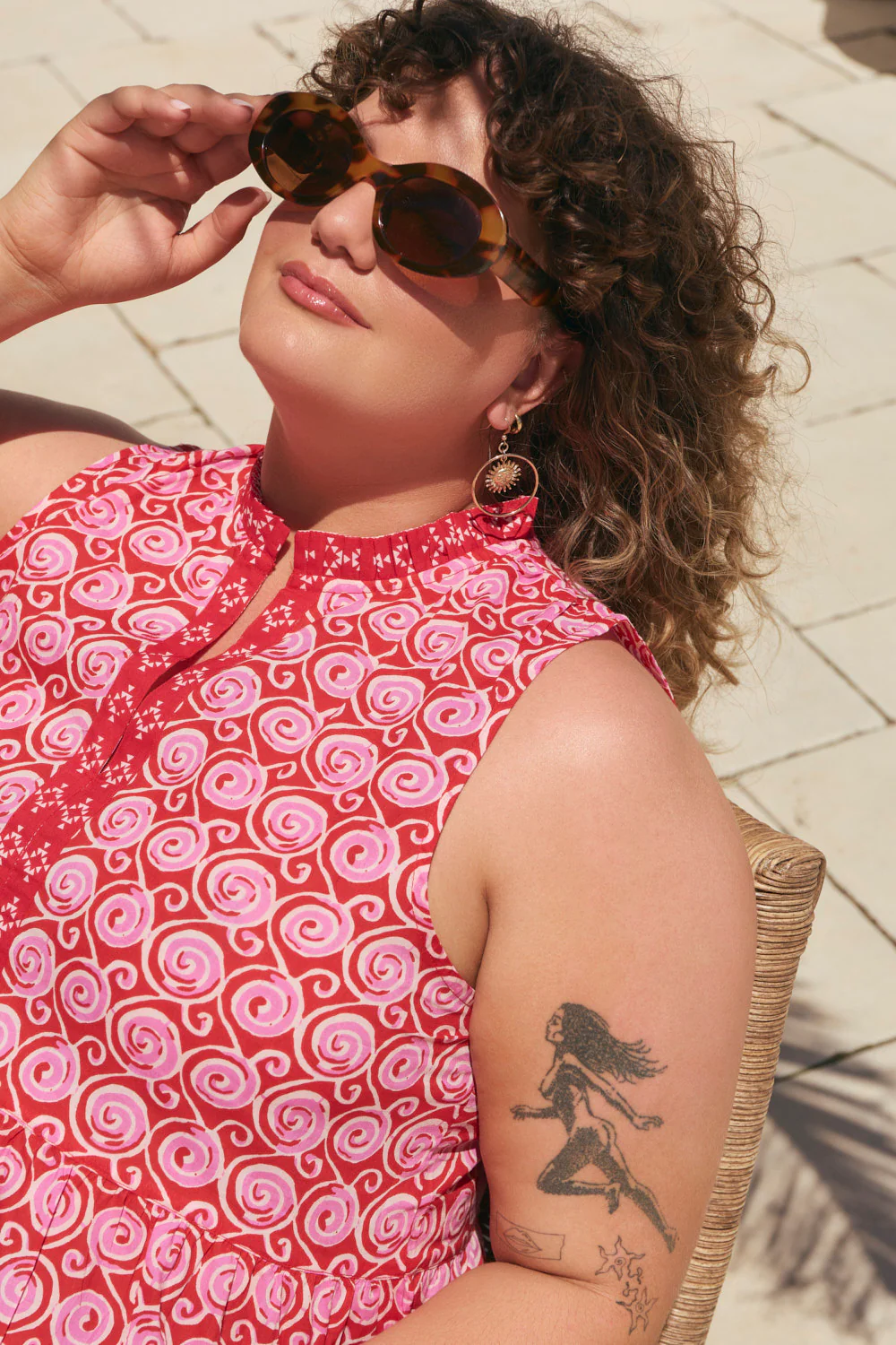 Rita Frill Dress in Emberlyn - Image 4