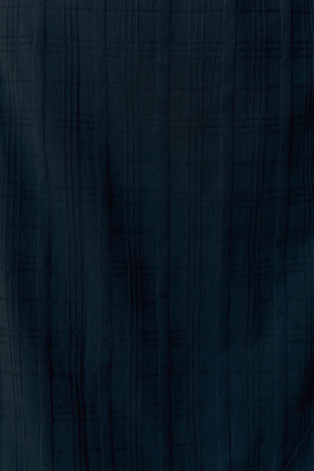 Romi Maxi Dress in Navy Dobby - Image 7
