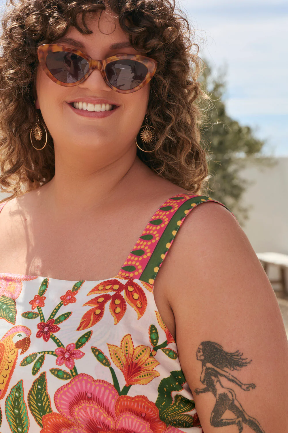 Solene Sundress in La Rambla - Image 5