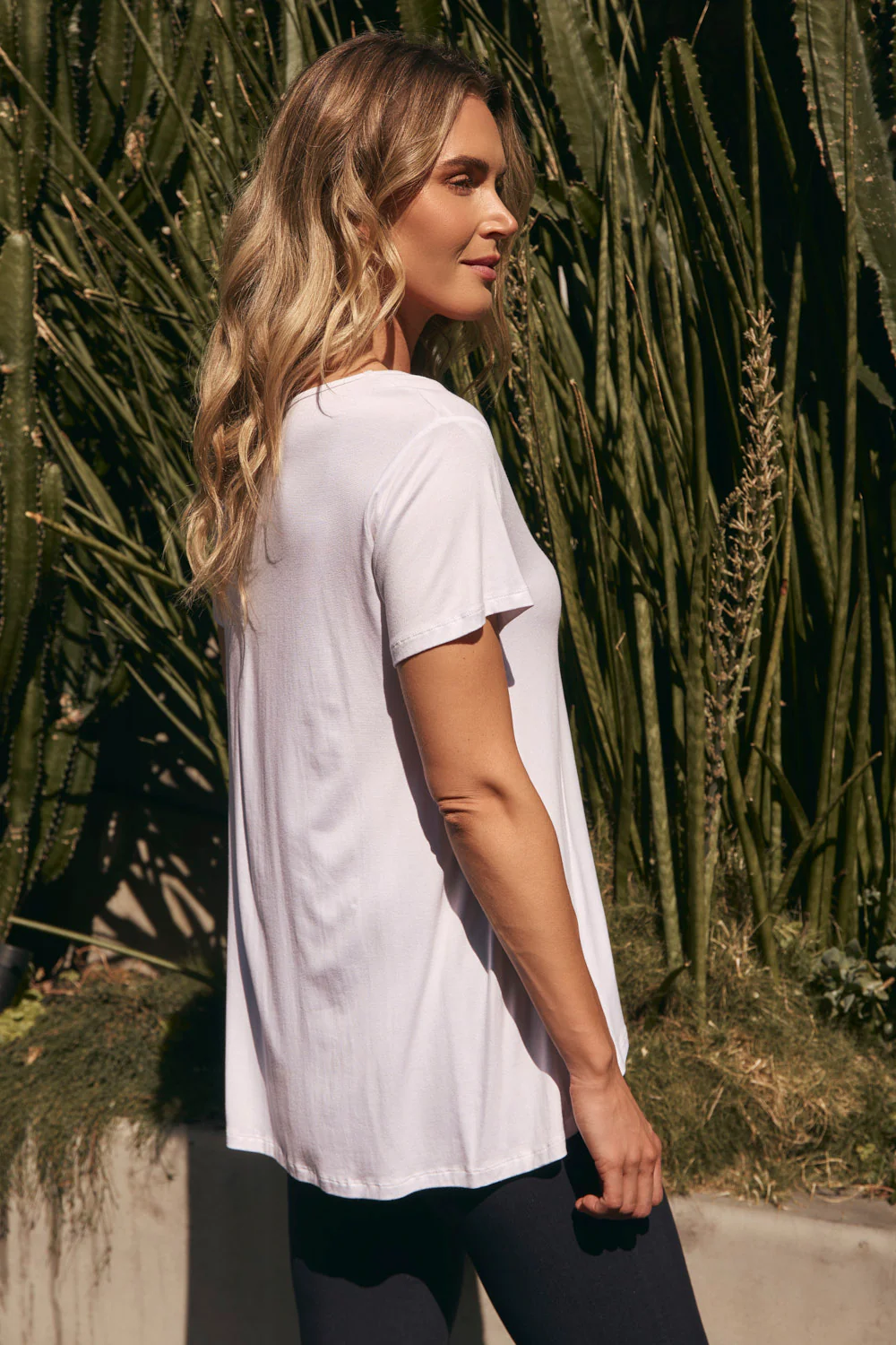 Swing Tee in White - Image 4