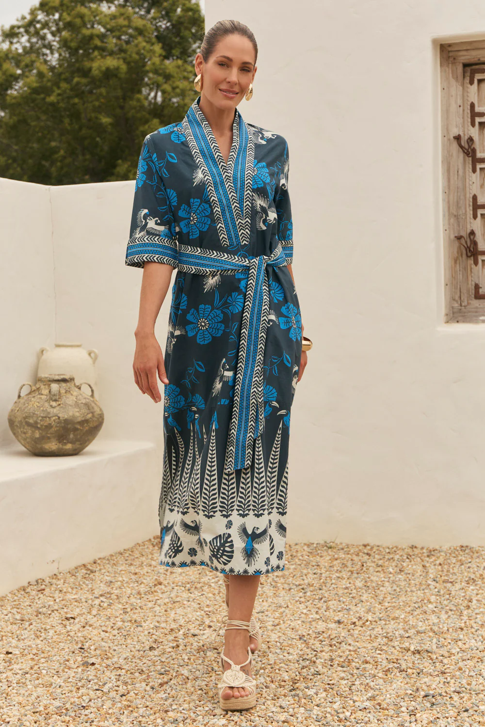 Tia Tunic Dress in Hula Girl - Image 3