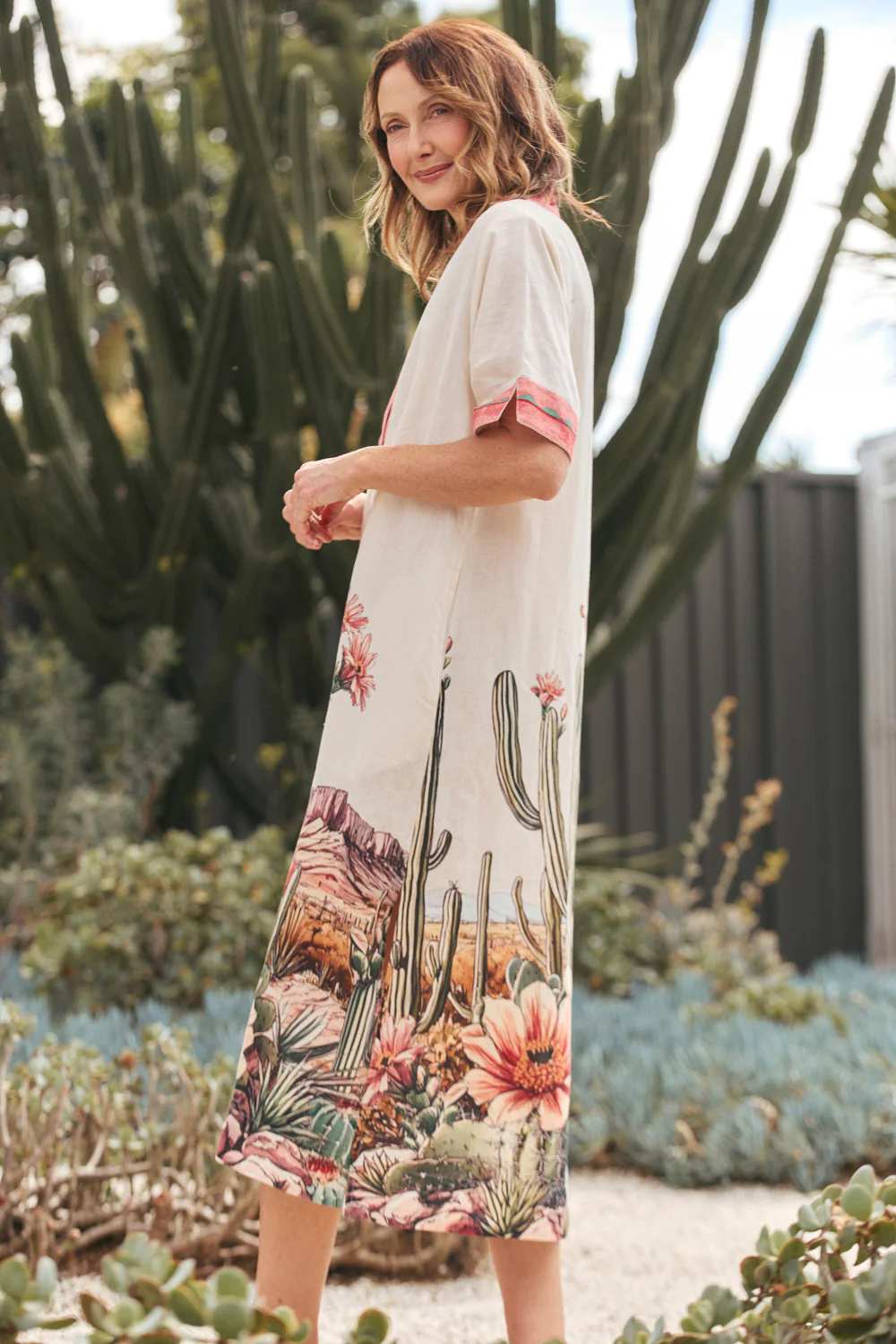 Tia Tunic Dress in Siciliana - Image 5
